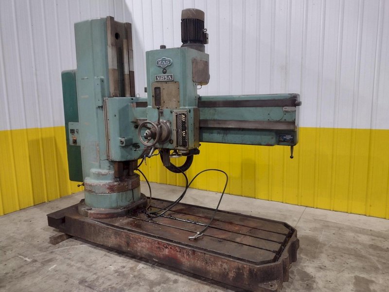 5&#039; X 18&quot; MAS MODEL #VR5A POWERED RADIAL ARM DRILL: STOCK #22315