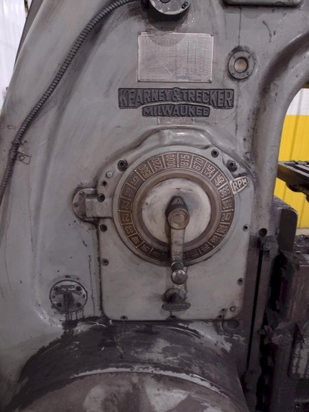 #3 X 15 HP KEARNEY &amp; TRECKER K&amp;T VERTICAL MILL: YOBRO #23771