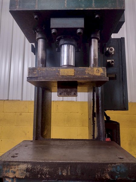 10 TON GREENERD MODEL #HPB-10 HYDRAULIC C-FRAME PRESS, 8&quot; STROKE: STOCK #16266