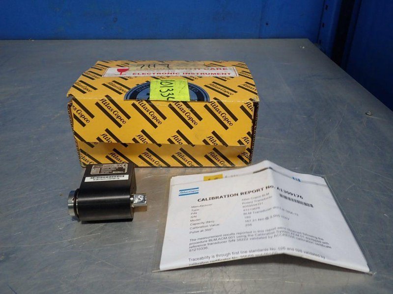 ATLAS COPCO IN-LINE ROTARY TORQUE TRANSDUCER   -  IRTT-B-180A-13