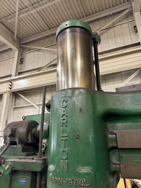 8&#039; X 19&quot; CARLTON RADIAL ARM DRILL. STOCK #1002325