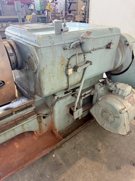 36" X 168" NILES N6/4000 HEAVY DUTY ENGINE LATHE. STOCK #1215225