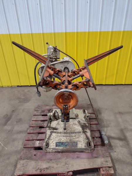 1000 X 20&quot; CWP MOTORIZED COIL REEL UNCOILER: STOCK #19545