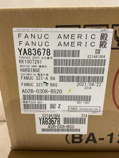 FANUC A02B-0308-B520 HMI 32I-A BAS  NEW IN BOX