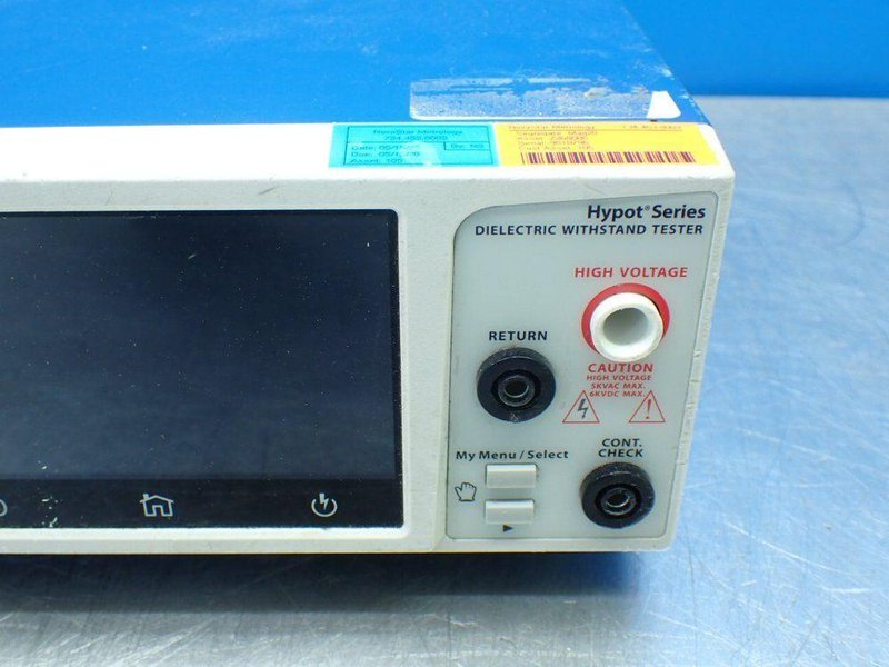 ASSOCIATED RESEARCH HYPOT SERIES DIELECTRIC WITHSTAND TESTER.   -  3865