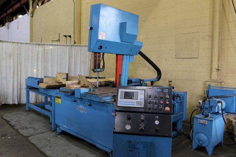 20" X 25" DOALL MODEL TF2025NC AUTOMATIC VERTICAL BANDSAW: STOCK #70848