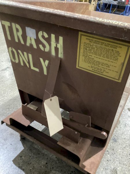 WRIGHT SELF DUMPING HOPPER USED