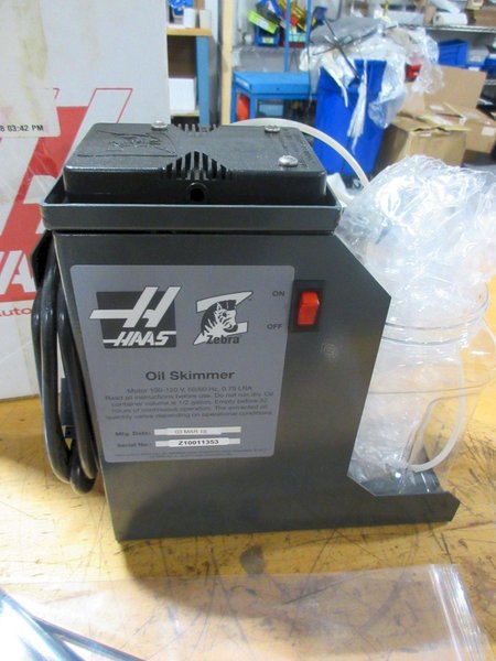 Haas Zebra Oil Skimmer 93-OIL-SKIMMER NEW!- Auction Item