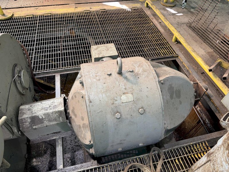 52" FARREL SELLERS WHEEL TRUEING/WHEEL LATHE(100 HP). STOCK # 0879026