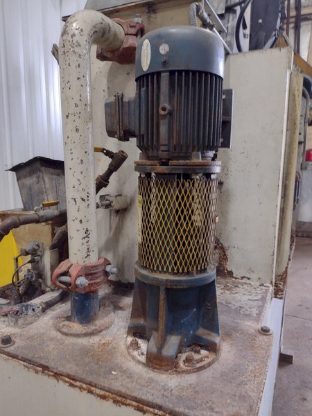 1500 CFM WARD-DEVANSCO MODEL #DV-18015 WET TYPE DUST COLLECTOR: STOCK #18630