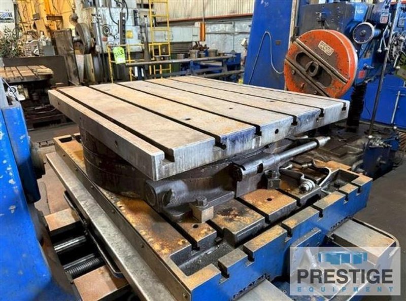 5" Giddings &amp; Lewis 350-T Table Type Horizontal Boring Mill