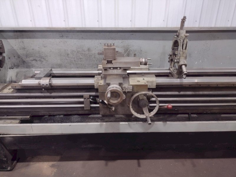17" x 108" CLAUSING COLCHESTER MODEL #17 ENGINE LATHE, 3.25" HOLE: STOCK #14660
