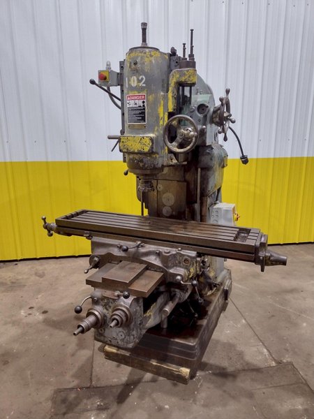 #2 CINCINNATI VERTICAL MILLING MACHINE: STOCK #18319