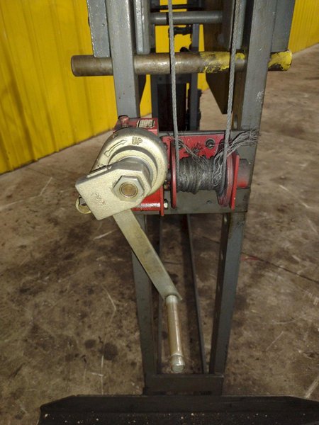 75 TON KR WILSON H-FRAME HYDRAULIC PRESS: YOBRO #25288