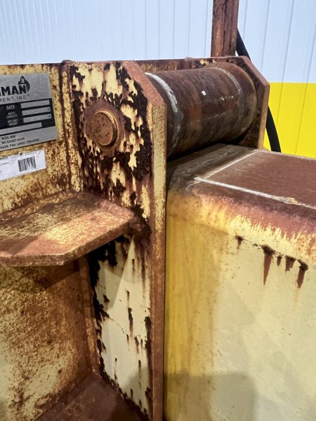 53 TON (107,500 LBS) BUSHMAN MODEL #MT420 TELESCOPING MAGNETIC LIFTING SPREADER BEAM  W/ OHIO MAGNETICS DIESEL GENERATOR: STOCK #20419