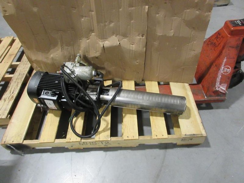 Grundfos CRK2-220/19 B-M-A-AUUV Multi-stage Immersion Coolant Pump- Auction Item