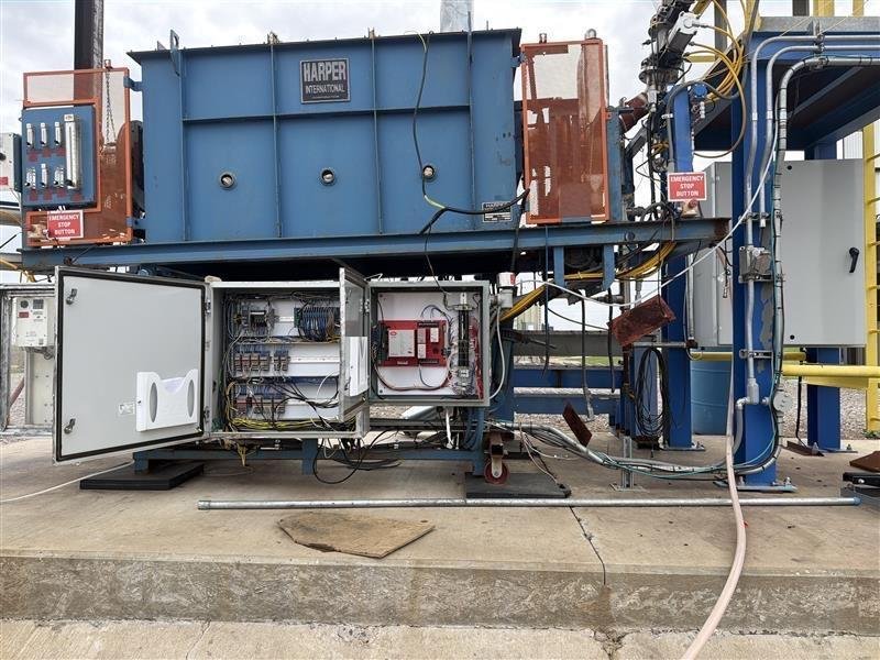 Harper GU-6D60-RTA-24 Propane/Hydrogen Reduction Kiln, 2024 – Process Equipment