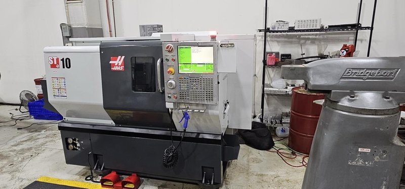 Haas ST-10, CNC Lathe, 2014 – Tailstock w/ Hydraulic Quill, Inspection Report, Very Clean