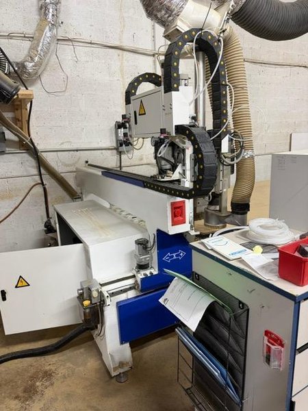 5′ x 10′ Limtech Industries C510D CNC Router, 2018 – 12 HP HSD Spindle, Syntec Control, Dust Tech Collection System