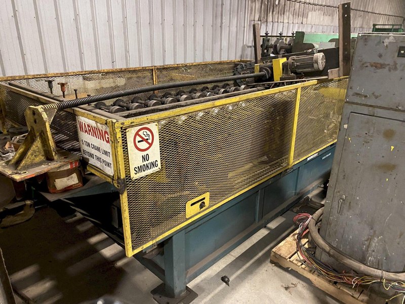 10 STAND X 3.5&quot; ARBOR X 42&quot; BRADBURY RAFTED STANDING SEAM 360/ STANDING SEAM PANEL II ROLLFORMER: STOCK #16967