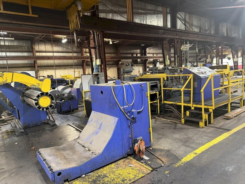 40,000 LB X 60" X .250" CINCINATI ROWE NIAGARA CUT THE LENGTH LINE: YOBRO #25987