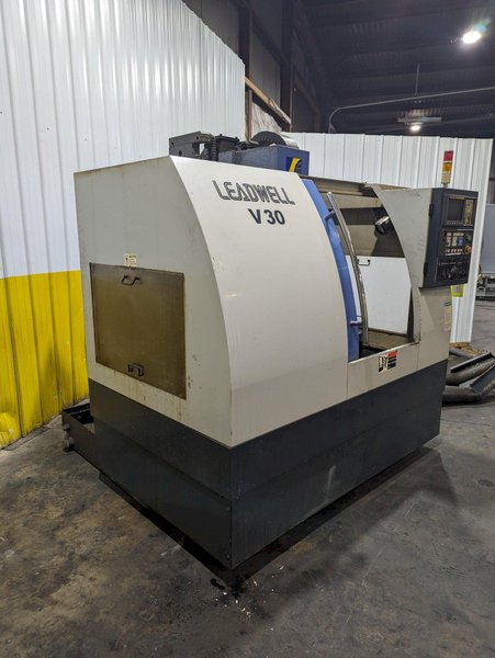 LEADWELL MODEL  #V-30 CNC VERTICAL MACHINING CENTER: STOCK #19428