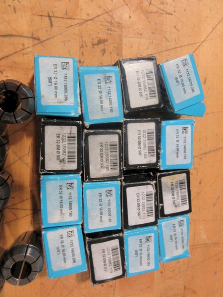 ER-32 Collets - Mostly Rego-Fix - Assorted - Auction Item