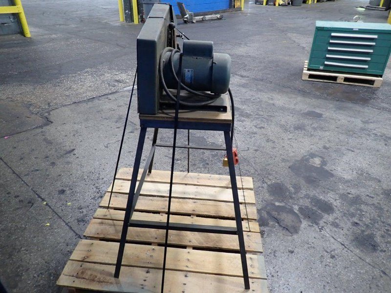 OLYMPIC FOUNDRY CO. 4" X 2" BELT GRINDER  -  SQUARE WHEEL