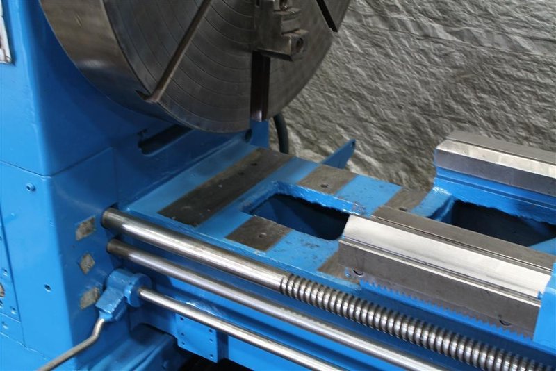 40" X 120" EDELSTAAL GAP BED ENGINE LATHE: STOCK #59735