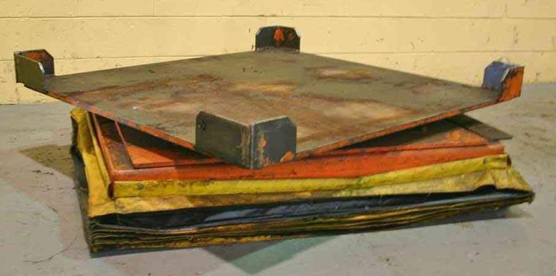 4000 LB KNIGHT ROTARY AIR LIFT TABLE: STOCK #50902