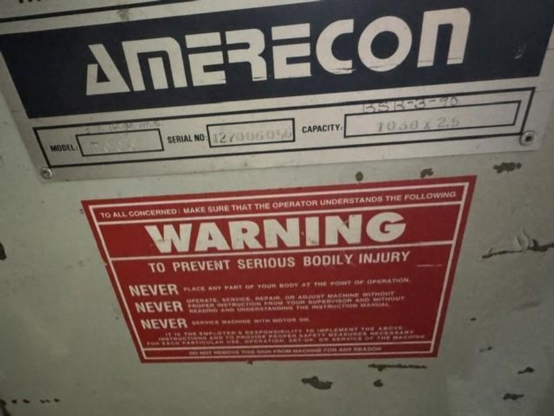 2006 AMERICOR INITIAL PINCH PLATE ROLL