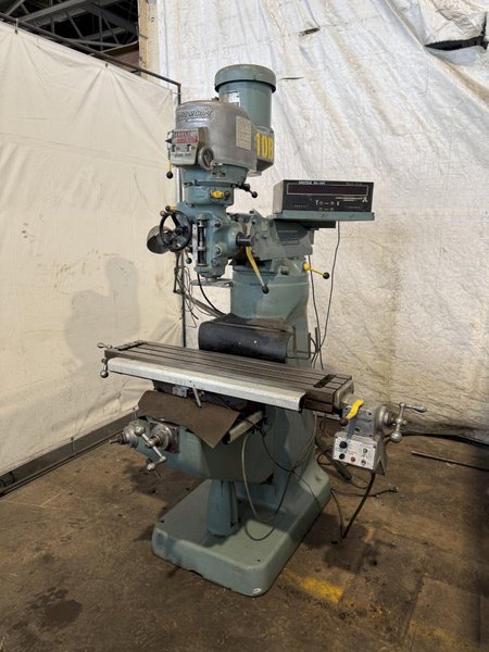 2 HP BRIDGEPORT SERIES 1 VERTICAL KNEE MILL. STOCK #1215025