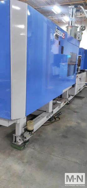 385 TON 28.5 OZ JSW MODEL J350-ADS-890/HS10 INJECTION MOLDING MACHINE MFG 2016/2015