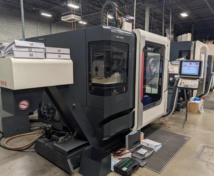 Used 2011 DMG Mori DMU 50 5-Axis Vertical Machining Center For Sale