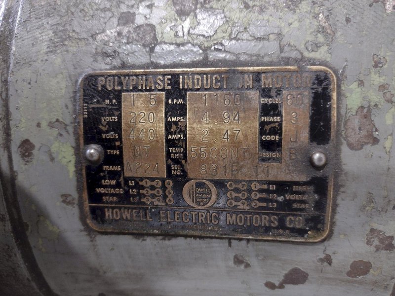 50 TON ENERPAC H-FRAME HYDRAULIC SHOP PRESS: YOBRO #23949