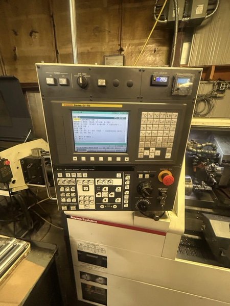 Miyano BNA‑42S CNC Lathe, 2013 – Sub Spindle, Live Tooling, Bar Feeder