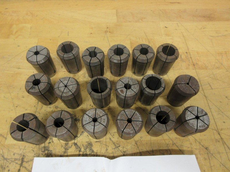 Single Angle Collets (18pcs) Unknown Brand or Type **See Note**- Auction Item