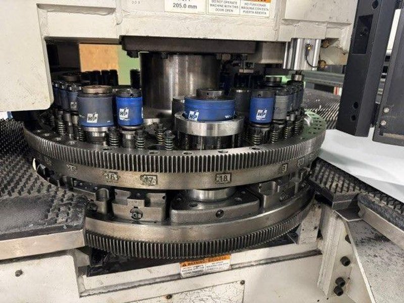 2007 LVD Strippit Model V20-1225 CNC Turret Punch