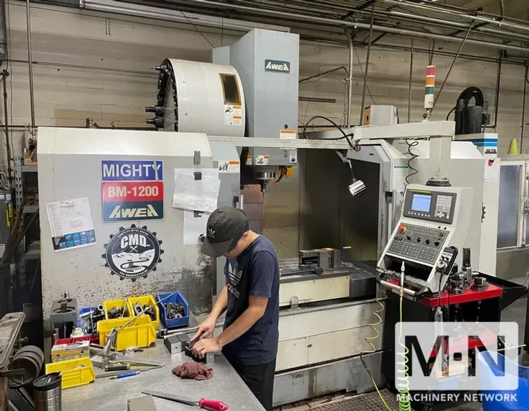 AWEA BM-1200 CNC Vertical Machining Center, 2006