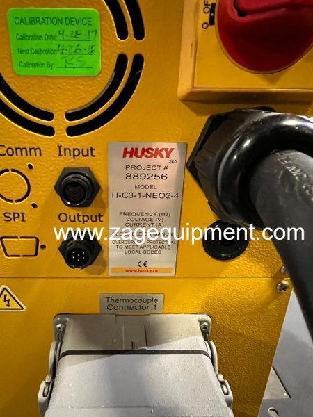Husky Used H-C3-1-NEO2-4 Hot Runner Controller, 4 Zone, Yr. 2017