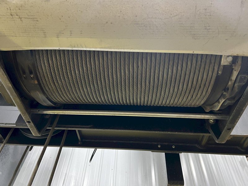 17.5 TON (2014) KONE-CRANES MODEL #CXT60410160P75GGN0S SINGLE GIRDER OVERHEAD CRANE HOIST &amp; TROLLEY: STOCK #18633