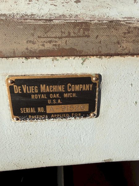 20" X 40" DEVLIEG BOX TYPE 4-PIECE ANGLE PLATE SET. STOCK # 0115126