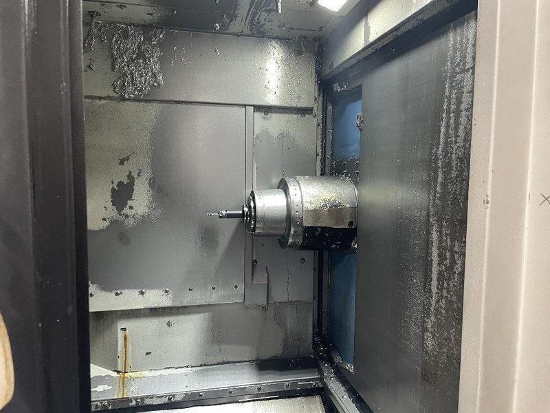 Mori Seiki NHX 4000 Horizontal Machining Center with M730BM Control, Through-Spindle Coolant, 12,000 RPM Spindle, Tool Presetter