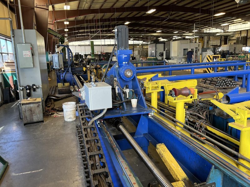 Used, 4th Axis Tubular Counterbore and Drilling Machine