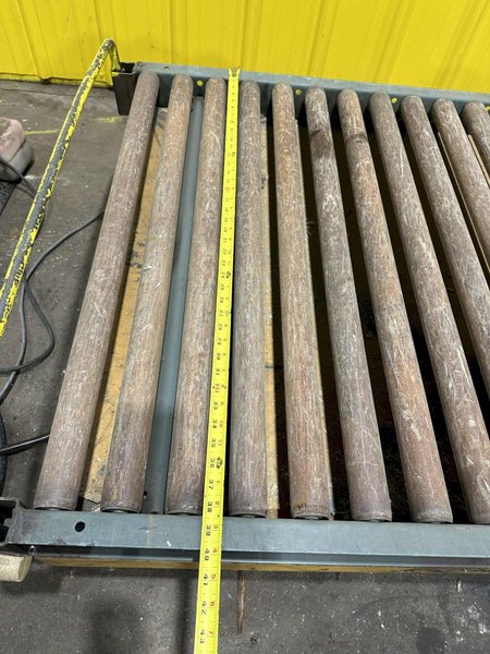 4000 LB X 48" X 40"  ECONO-LIFT MODEL #SL24-40 HYDRAULIC SCISSOR LIFT TABLE WITH ROLLER TOP: STOCK #20950