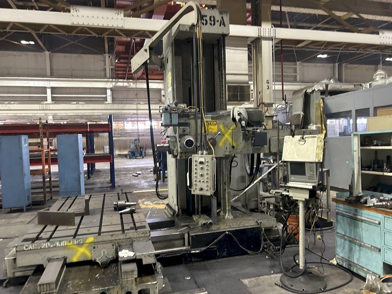 5&quot; GIDDINGS &amp; LEWIS HORIZONTAL TABLE TYPE BORING MILL: STOCK #23769