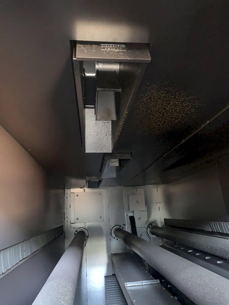 162&quot; WIDE X 6 WHEEL PANGBORN SHOT ROTOBLAST MODEL #ES-1923 TOP &amp; BOTTOM PLATE BLAST CLEANING SYSTEM: STOCK #13319