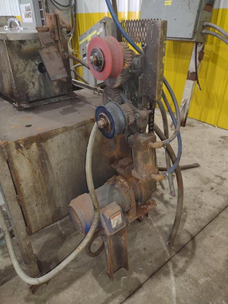 4&quot; CAPACITY ULTRASONIC BAR &amp; TUBE CONTINUOUS WASHER: STOCK #22589