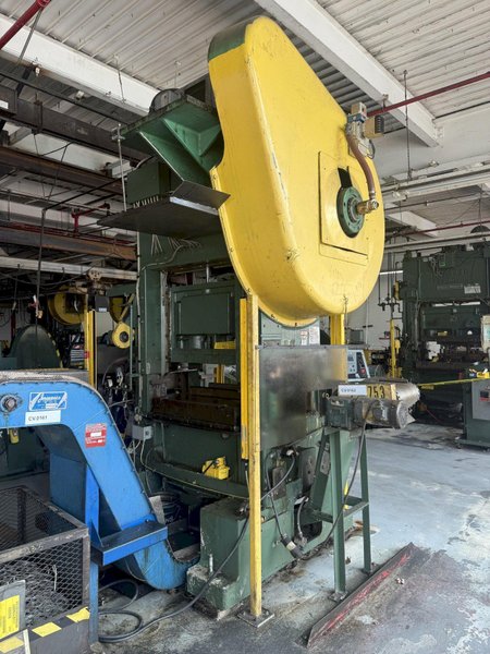75 TON MINSTER MODEL P2-75 STRAIGHT SIDE PRESS, 3" STROKE: YOBRO #26206
