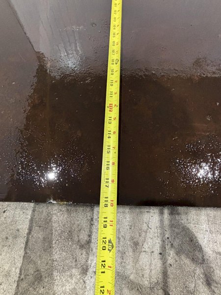 10&#039; WIDE X 23&#039; LONG X 14&quot;  HIGH LAKE SHORE HEAVY DUTY CAST LAYOUT FLOOR PLATE / TABLE: STOCK #11369